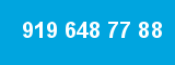 919 648 77 88 919 648 77 88
